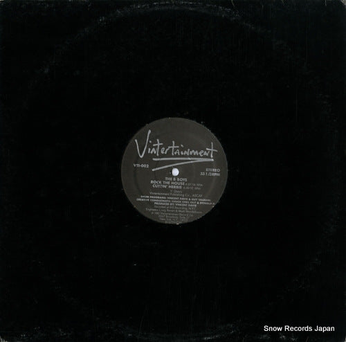 B-BOYS, THE rock the house / cuttin' herbie VTI-002