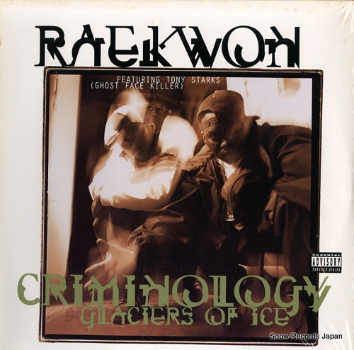 RAEKWON criminology / glaciers of ice 0786364374-1