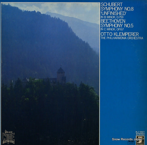 KLEMPERER, OTTO schubert; symphony no.8 "unfinished" in b minor, d.759 KJ-1621