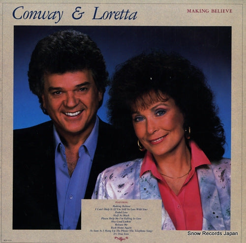 TWITTY, CONWAY, AND LORETTA LYNN marking believe MCA-42216