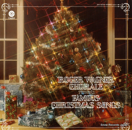 ROGER WAGNER CHORALE, THE famous christmas songs ECC-80304