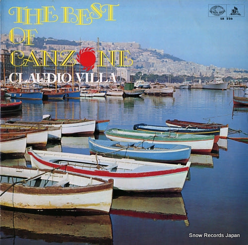 VILLA, CLAUDIO the best of canzonec SR226