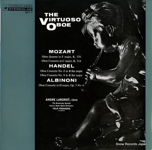 LARDROT, ANDRE the virtuoso oboe SVY7