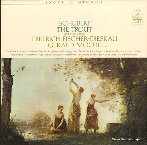 FISCHER-DIESKAU, DIETRICH schubert; the trout and orher songs ANGEL36341