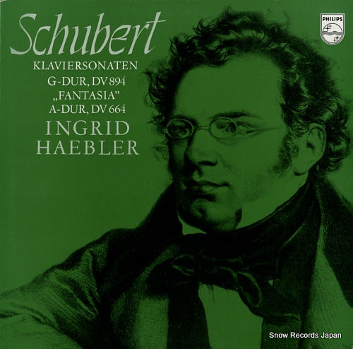 HAEBLER, INGRID schubert; klaviersonaten g-dur, dv894 839772LY