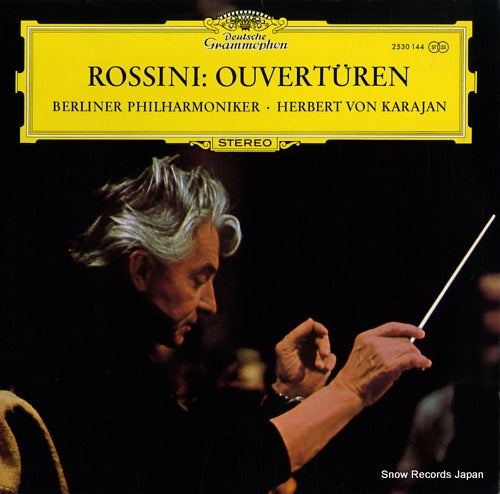 KARAJAN, HERBERT VON rossini; ouverturen 2530144