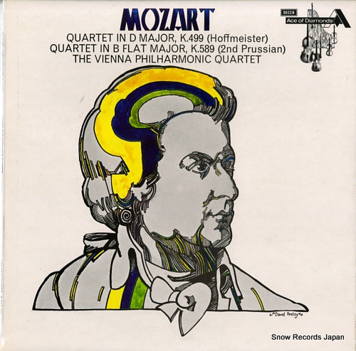 VIENNA PHILHARMONIC QUARTET mozart; quartet in d major, k.499(hoffmeister) SDD291