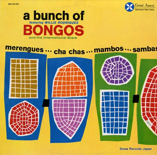 RODRIGUEZ, WILLIE a bunch of bongos GA33-421