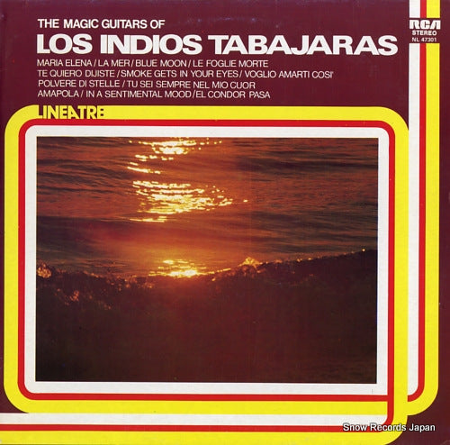LOS INDIOS TABAJARAS the magic guitars of los indios tabajaras NL47301