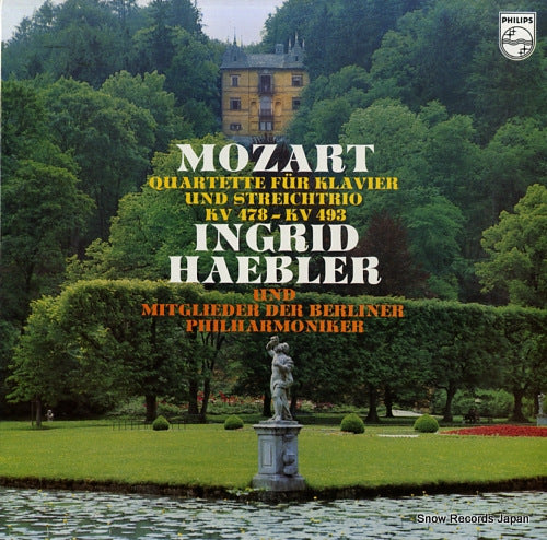 HAEBLER, INGRID mozart; quartette fur klavier und streichtrio kv478-493 6500098