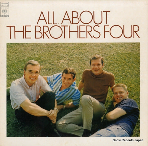 BROTHERS FOUR, THE all about the brothers four SOPJ45-46