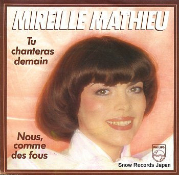 MATHIEU, MIREILLE  tu chanteras demain 6010478