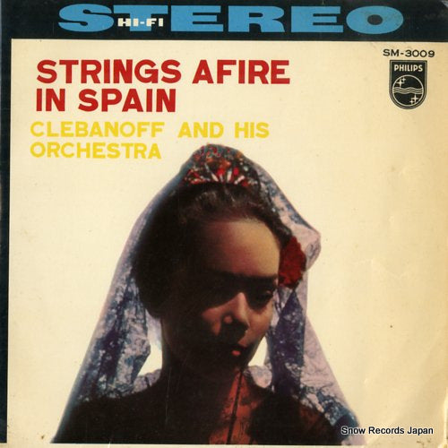 CLEBANOFF AND HIS ORCHESTRA strings afire in span SM-3009