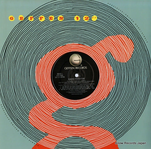 PEASTON, DAVID we're all in this together 0-21420