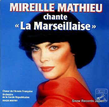MATHIEU, MIREILLE  la marseillaise 1736697