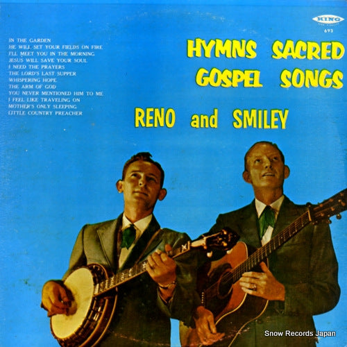 RENO AND SMILEY hymns sacred gospel songs K-693