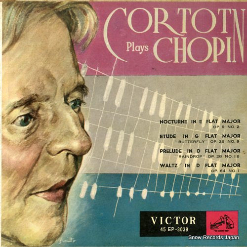 CORTOT, ALFRED plays chopin vol.1 EP-3039