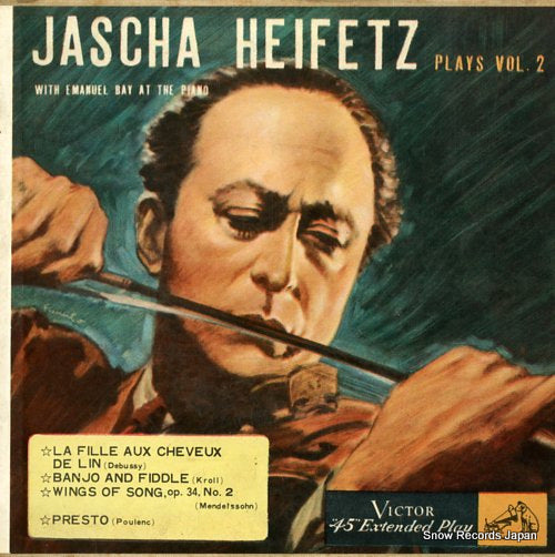 HEIFETZ, JASCHA plays vol.2 EP-3005