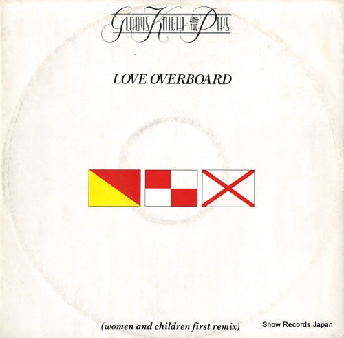 KNIGHT, GLADYS, AND THE PIPS love overboard (women and children first remix) MCAX1223