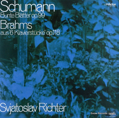 RICHTER, SVIATOSLAV shumann; bunte blatter op.99 VIC-3130