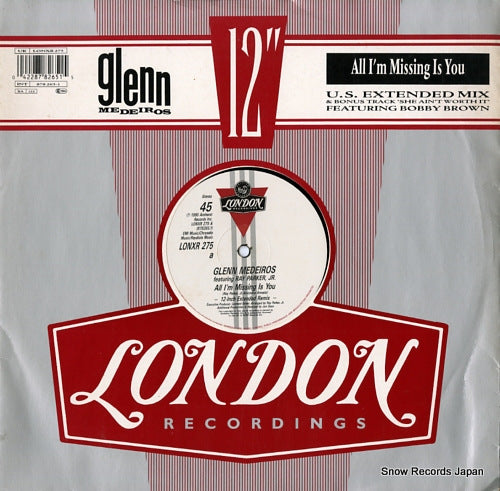 MEDEIROS, GLENN all i'm missing is you (u.s. extended remix) LONXR275