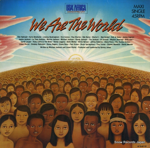 USA FOR AFRICA we are the world CBSA12-6112