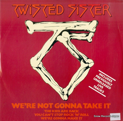 TWISTED SISTER we're gonna take it A9657T
