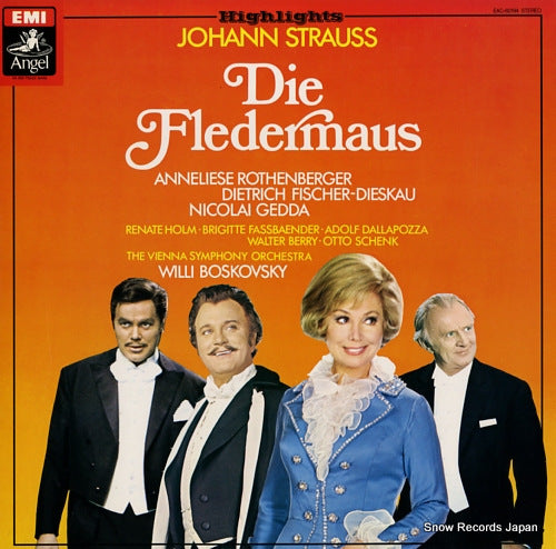 BOSKOVSKY, WILLI j.strauss; die fledermaus EAC-60194