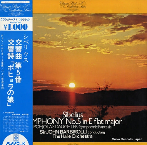 BARBIROLLI, JOHN sibelius; symphony no.5 in e flat major UDL-3070-Y