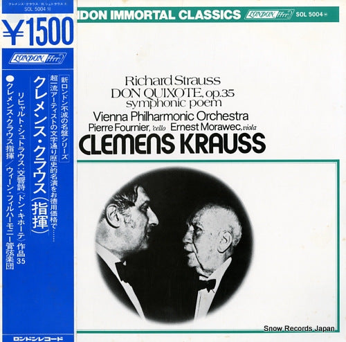 KRAUSS, CLEMENS r.strauss; don quixote, op35 symphonic poem SOL5004M
