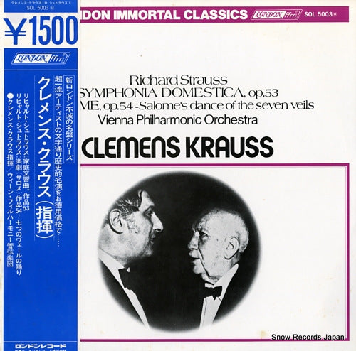 KRAUSS, CLEMENS r.strauss; symphonia domestica, op.53 SOL5003M