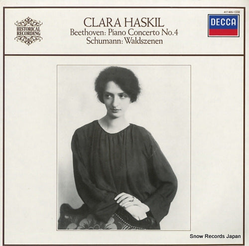 HASKIL, CLARA beethoven; piano concerto no.4 417465-1