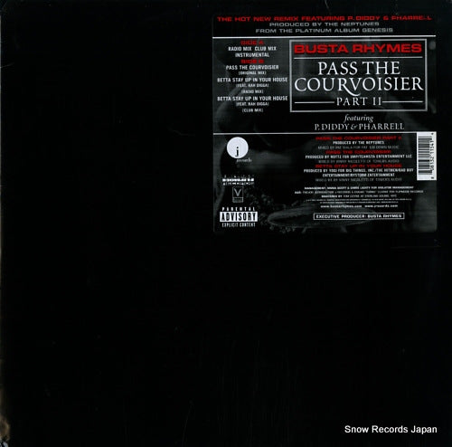 RHYMES, BUSTA pass the courvoisier part ii 80813-21154-1
