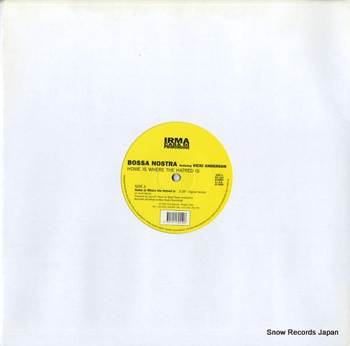 BOSSA NOSTRA home is where the hatred is ICP113