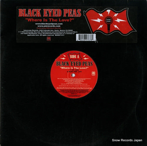 BLACK EYED PEAS where is the love? B000071411