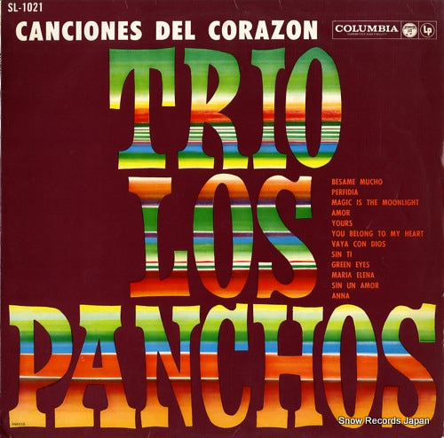 TRIO LOS PANCHOS canciones del corazon SL-1021
