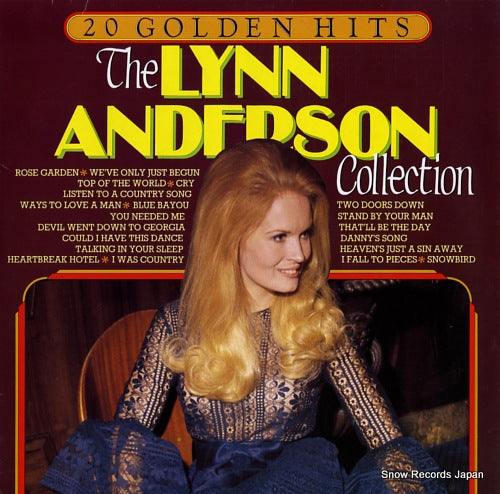 ANDERSON, LYNN 20 golden hits MA004484