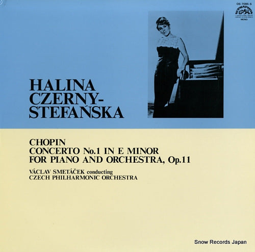 CZERNY-STEFANSKA, HALINA chopin; concerto no.1 in e minor for piano and orchestra, op.11 OS-7085-S