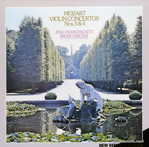 FRANCESCATTI, ZINO / BRUNO WALTER mozart; violin concertos nos.3 & 4 20AC1806