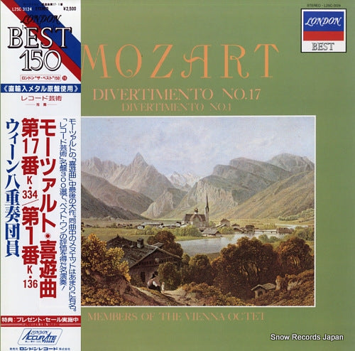 MEMBERS OF THE VIENNA OCTET mozart; divertimento no.7 and no.1 L25C-3124