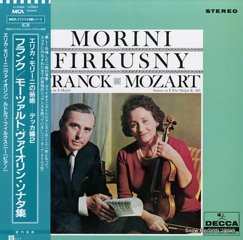 MORINI, ERICA / RUDOLF FIRKUSNY franck/mozart; sonata in a major / in e flat major G-10404