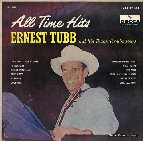 TUBB, ERNEST all time hits DL74046