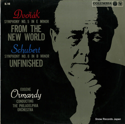 ORMANDY, EUGENE dvorak; symphony no.5 in e minor "from the new world" OL-148