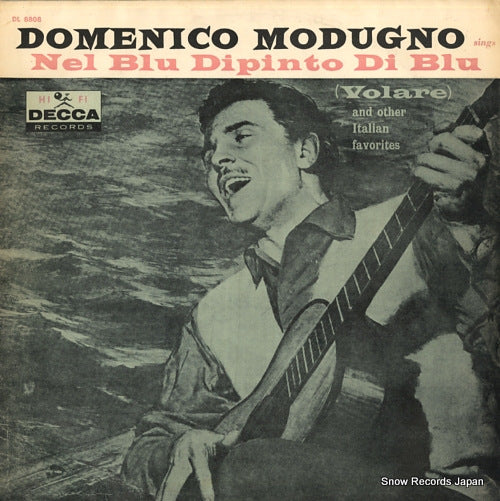MODUGNO, DOMENICO nel blu dipinto di blu (volare) and other italian favorites DL8808