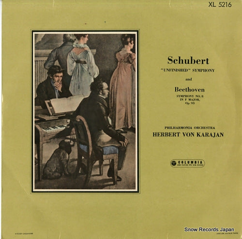 KARAJAN, HERBERT VON schubert; "unfinished" symphony XL5216