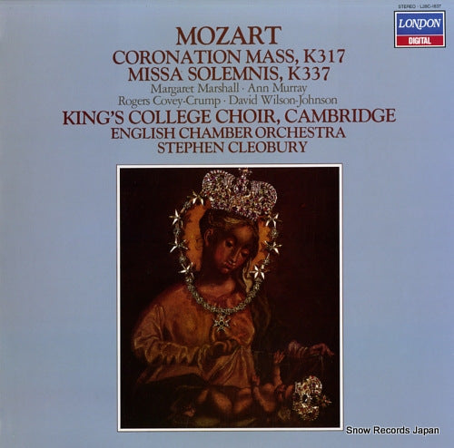 KING'S COLLEGE CHOIR CAMBRIDGE mozart; coronation mass, k.317 / missa colemnis, k.337 L28C-1837