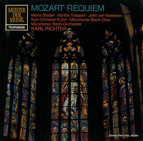 RICHTER, KARL mozart; requiem SMT1160
