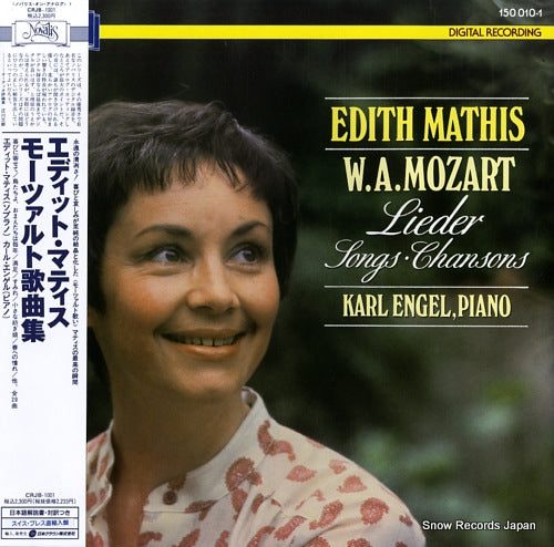 MATHIS, EDITH mozart; lieder songs chansons CRJB-1001/150010-1