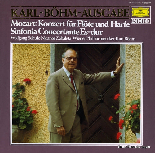 BOHM, KARL mozart; konzert fur flote und harfe 20MG0599