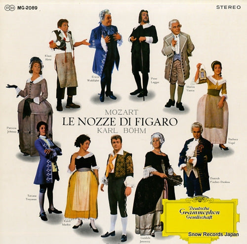 BOHM, KARL mozart; le nozze di figaro MG-2089